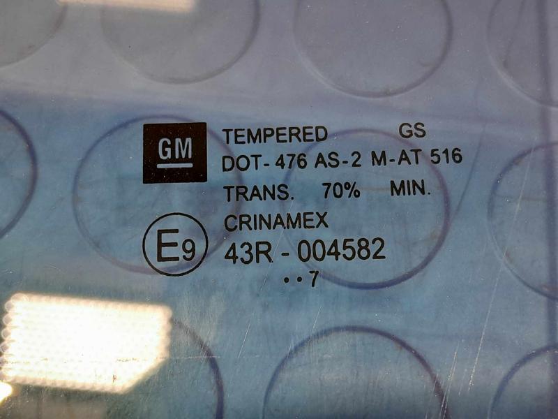2008 Pontiac Solstice Front Door Glass/Window