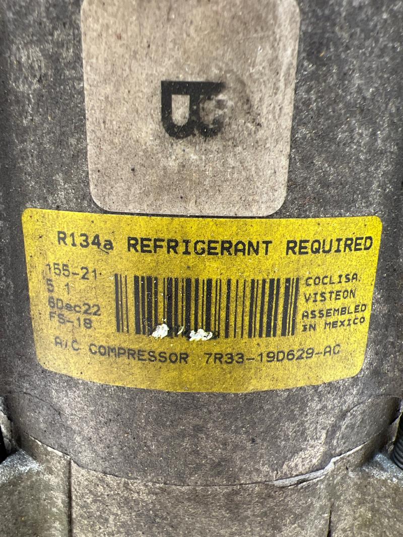 2007 - 2010 Ford Mustang 4.0L AC Compressor Assembly OEM 8R3Z19703A