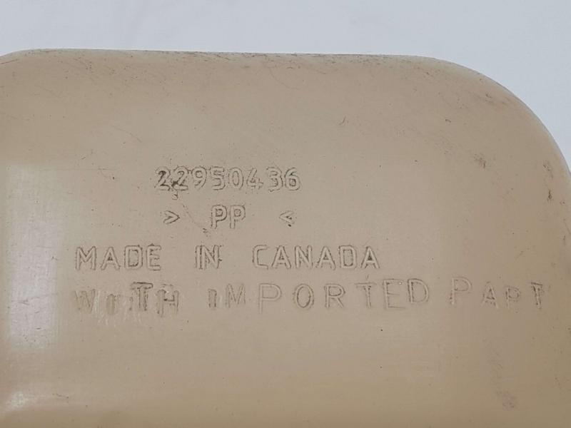 2018 Chevrolet Impala Coolant Recovery Bottle