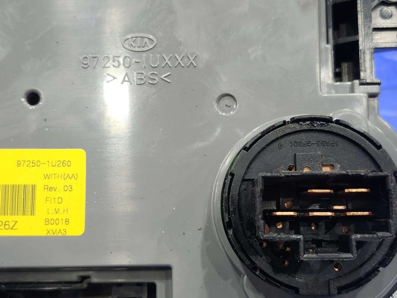 2011 Kia Sorento Heater A/C Control