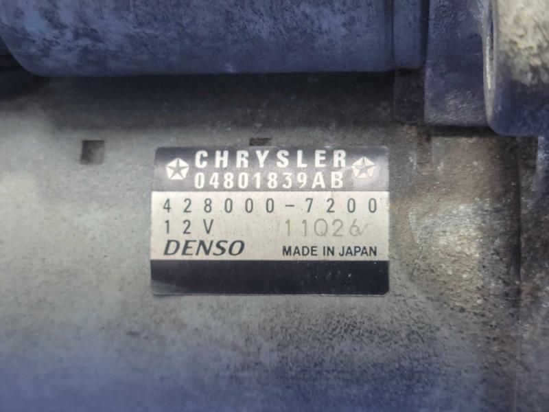 2014 Jeep Cherokee Starter Motor