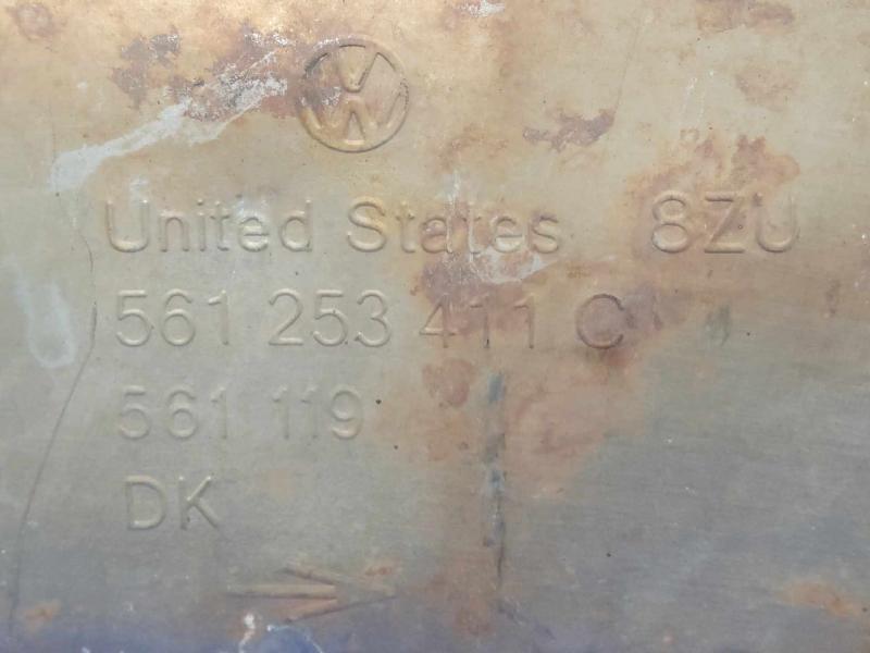 2012-2014 Volkswagen Passat TDI Diesel Rear Exhaust Muffler OEM 561253409D
