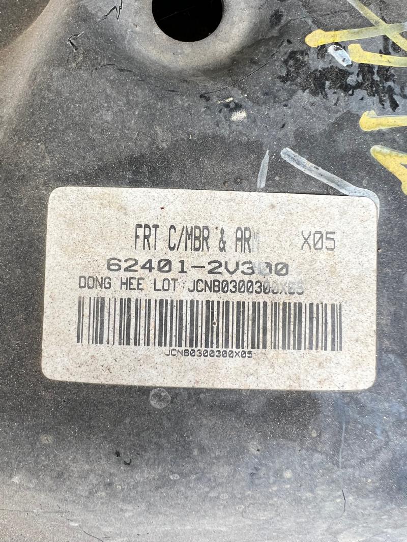 2014 Hyundai Veloster Crossmember/Cradle/Undercarria