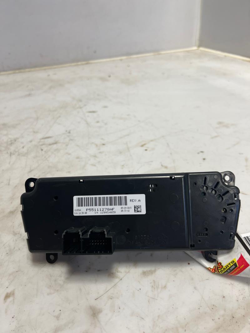 2016 Jeep Patriot Heater A/C Control