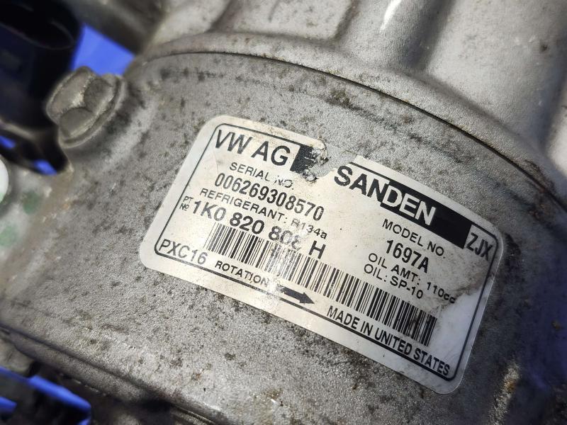 2016 Volkswagen Jetta A/C Air Compressor