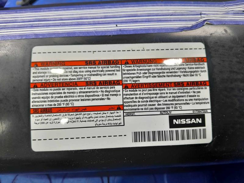 2014 Nissan Versa Air Bag