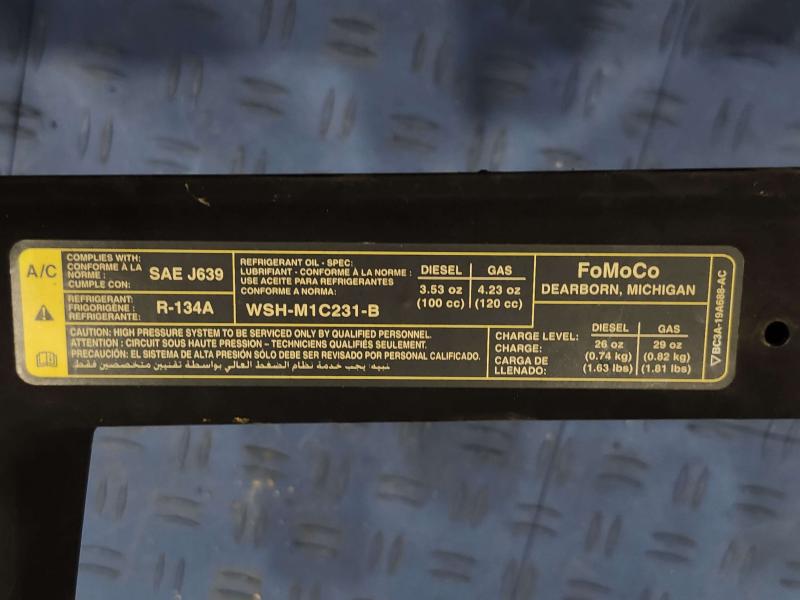 2012 Ford F-250 Super Duty Radiator Support