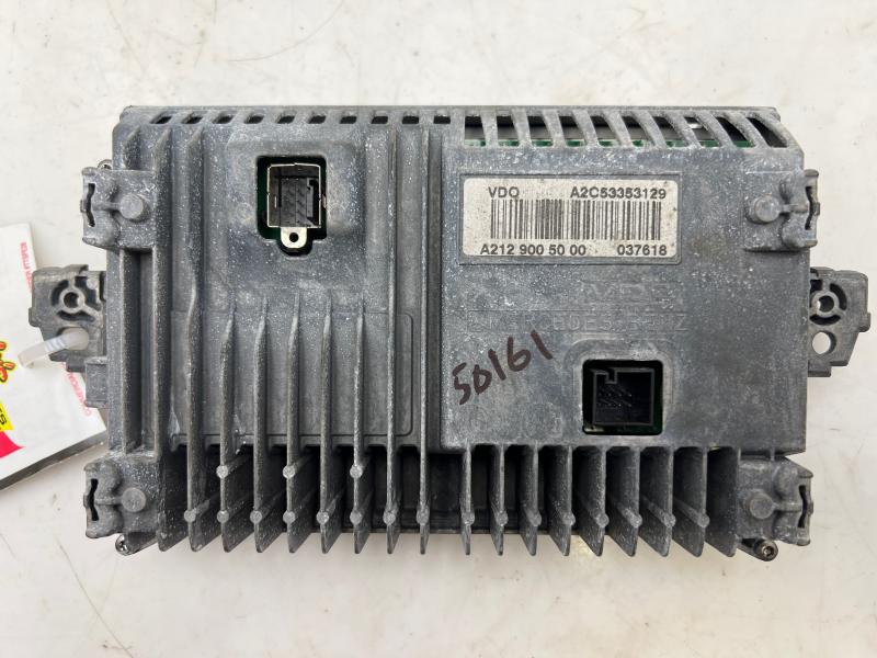 2010 - 2012 Mercedes-Benz W212 Front Dash Display Screen w/APS OEM 2129005000