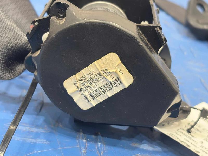 2012 Jeep Compass Rear Seat Belt