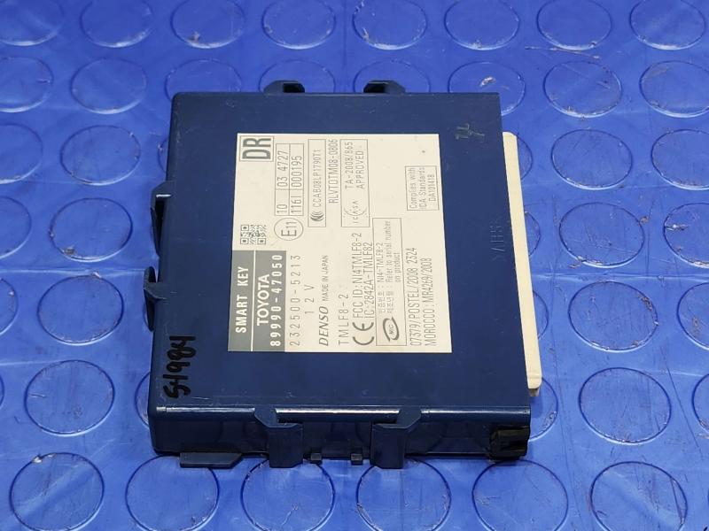 2010 Toyota Prius Chassis Brain Box