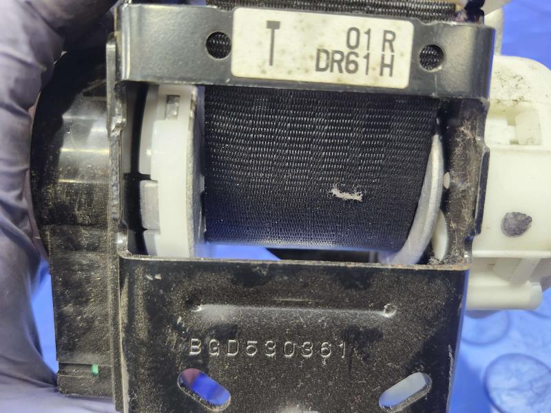 2013 Mazda Mazda2 Front Seat Belt