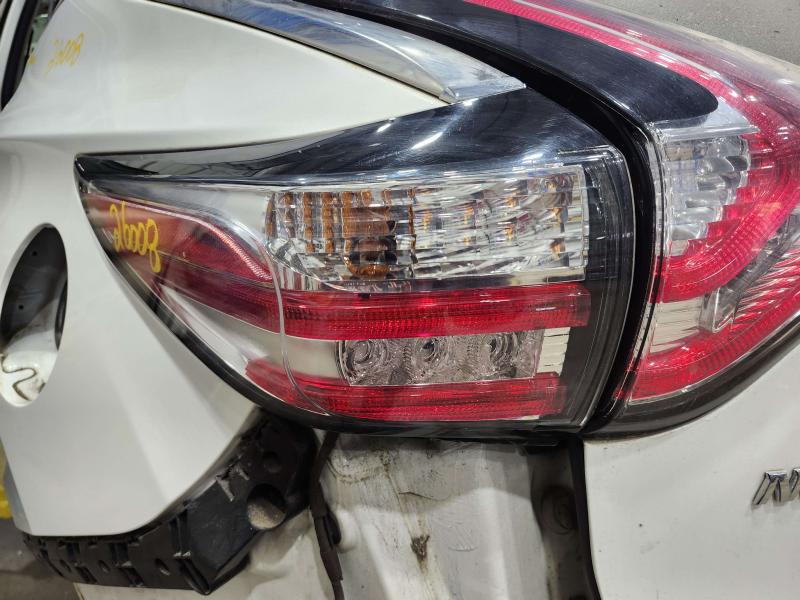 2015 Nissan Murano Tail Light Assembly Left Driver Side OEM 265555AA0B,LH