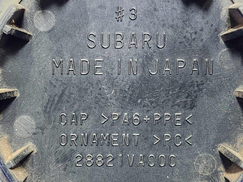 2015 Subaru Legacy Center Cap