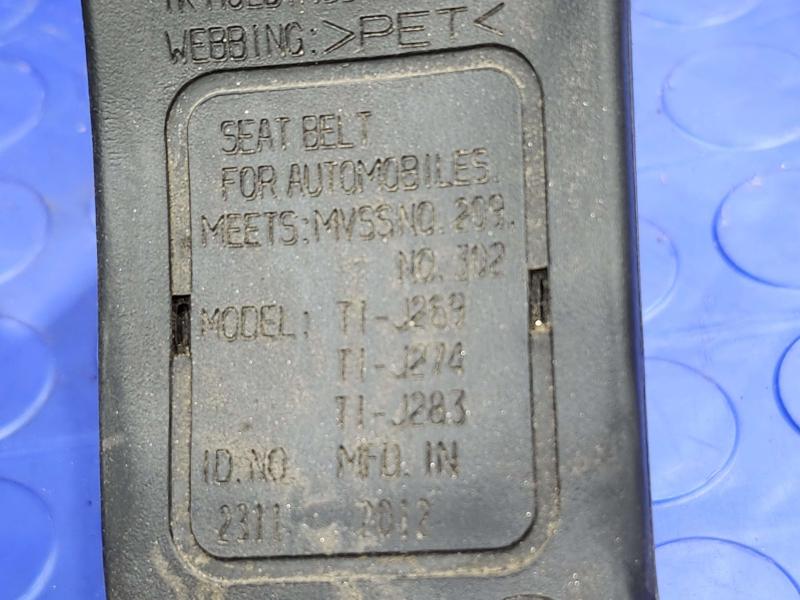 2013 Honda Accord Front Seat Belt