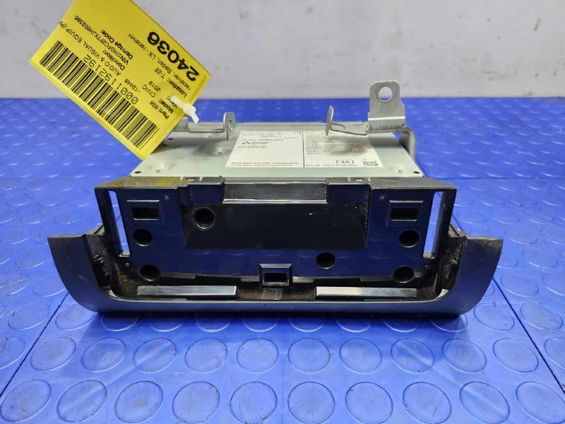 2019-2021 Honda Civic LX Sedan Radio Receiver Head Unit OEM 39101TBAA42