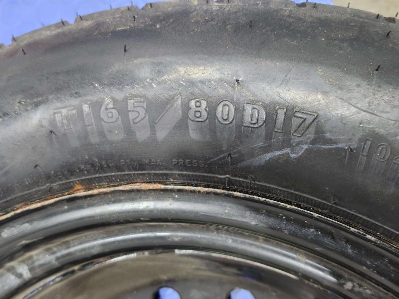 2012-2016 Honda CR-V Compact Spare Tire and Wheel T165/80D17 OEM 42700T0AA51