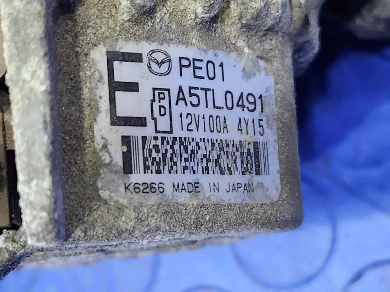 2013-2016 Mazda CX-5 Alternator Assembly Genuine OEM Part PE0118300