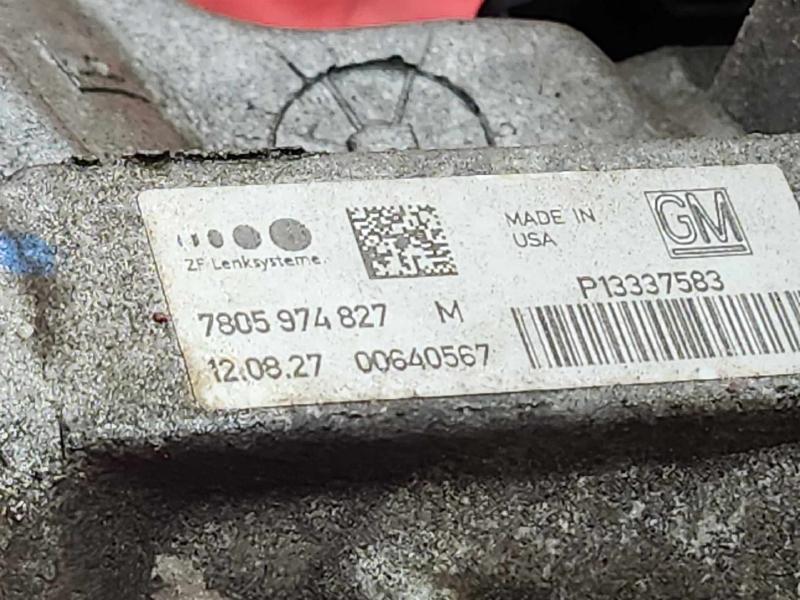 2013 Chevrolet Malibu Steering Gear (Incl. Rack)