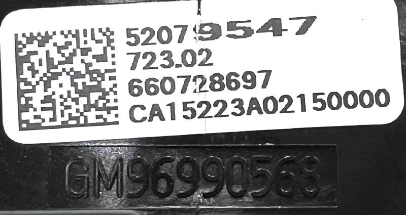 2016 Chevrolet Impala Combination Switch