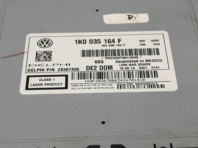 2015 Volkswagen Passat Audio & Visual Equip.(Radio)