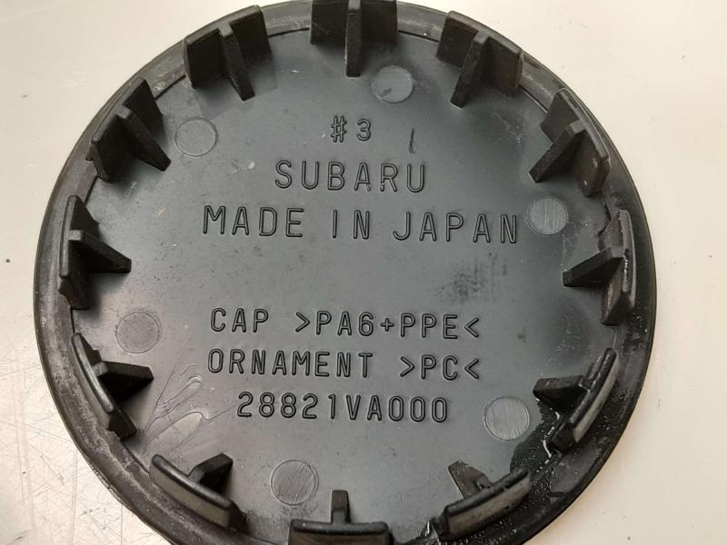 2016 Subaru Legacy Center Cap