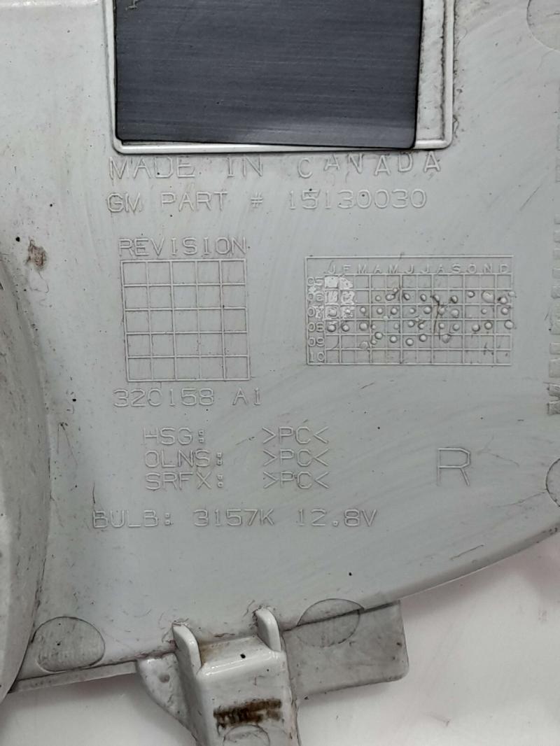 2010 Buick Enclave Fog/Mark/Park/Turn Light/Lamp