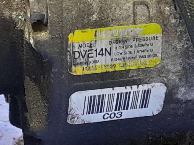 2019 Hyundai Kona A/C Air Compressor
