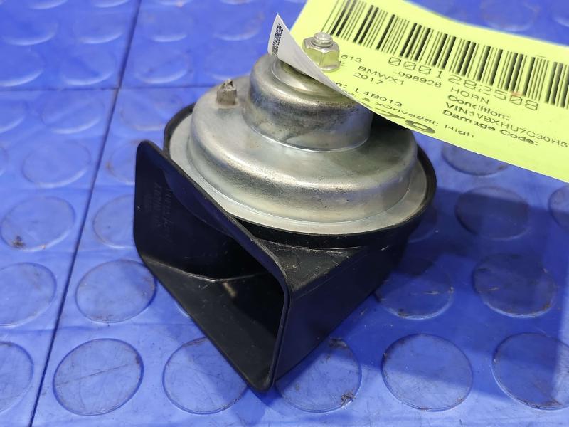 2016-2022 BMW X3 F48 High Note Horn Assembly Genuine OEM Part 61338737036