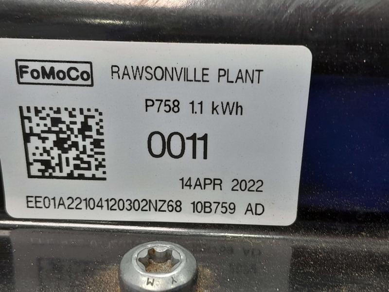 2022 Ford Maverick Battery