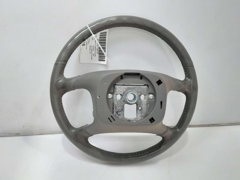 2006-2008 Cadillac DTS Steering Wheel Gray Leather Genuine Part OEM 25923054