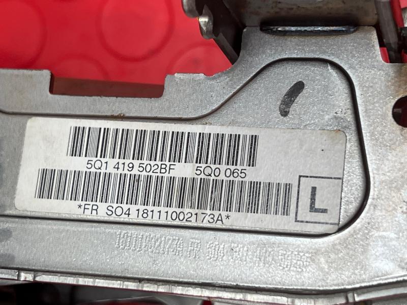 2017-2020 Audi S3 A3 Bare Steering Column Genuine OEM Part 5Q1419502BL