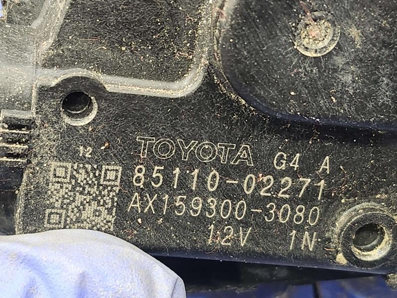 2011 Toyota Corolla Wiper Motor Front