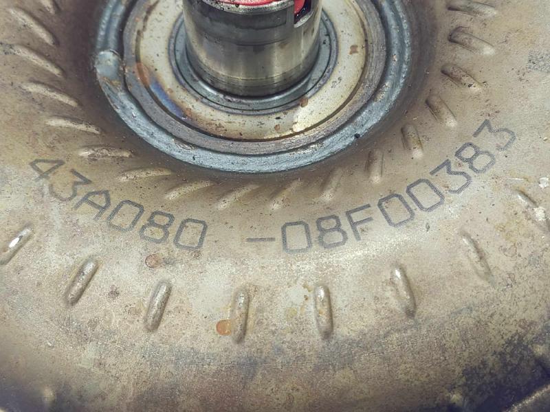 2009 Saab 9-3 Torque Converter