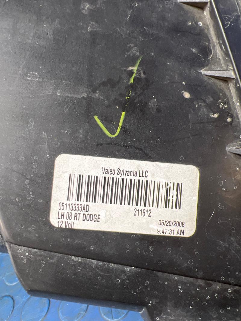 2008 Dodge Grand Caravan Headlamp Assembly