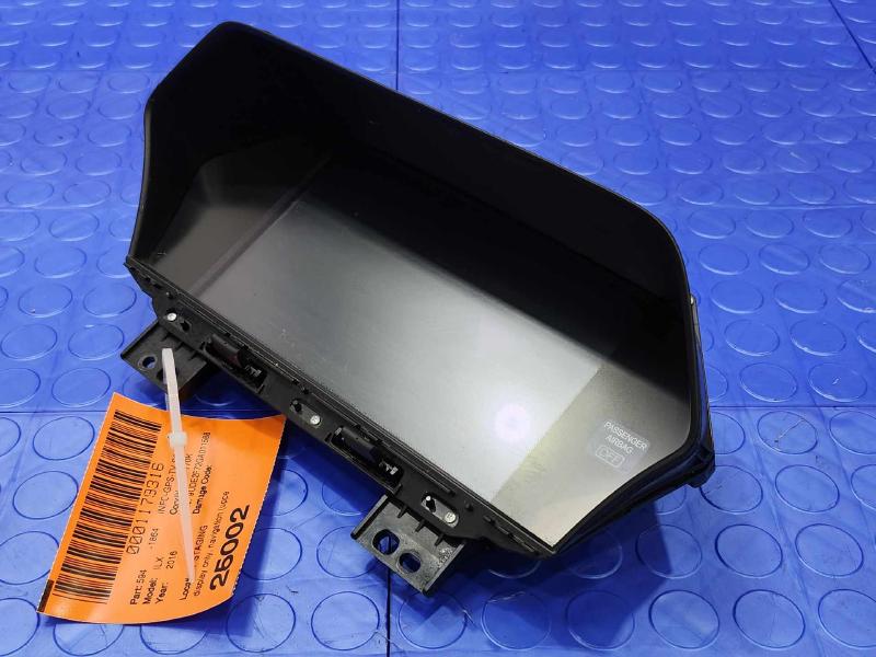 2016 Acura ILX Info-Gps-Tv Screen