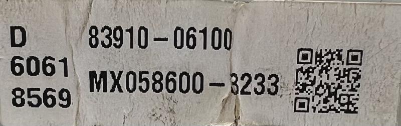 2007 - 2011 Toyota Camry Clock (Display Screen) OEM 8391006100