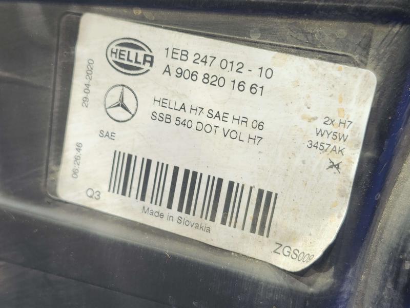 2012 Mercedes Sprinter Headlamp Assembly