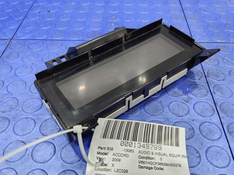 2009 Honda Accord Audio & Visual Equip.(Radio)