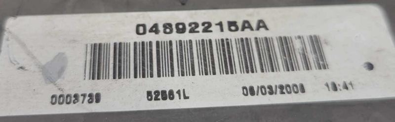 2009 Jeep Grand Cherokee Engine Fuse Box