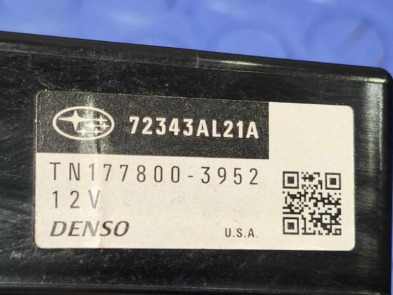 2015 Subaru Legacy Outback Heater Blower Motor Control Module OEM 72343AL21A