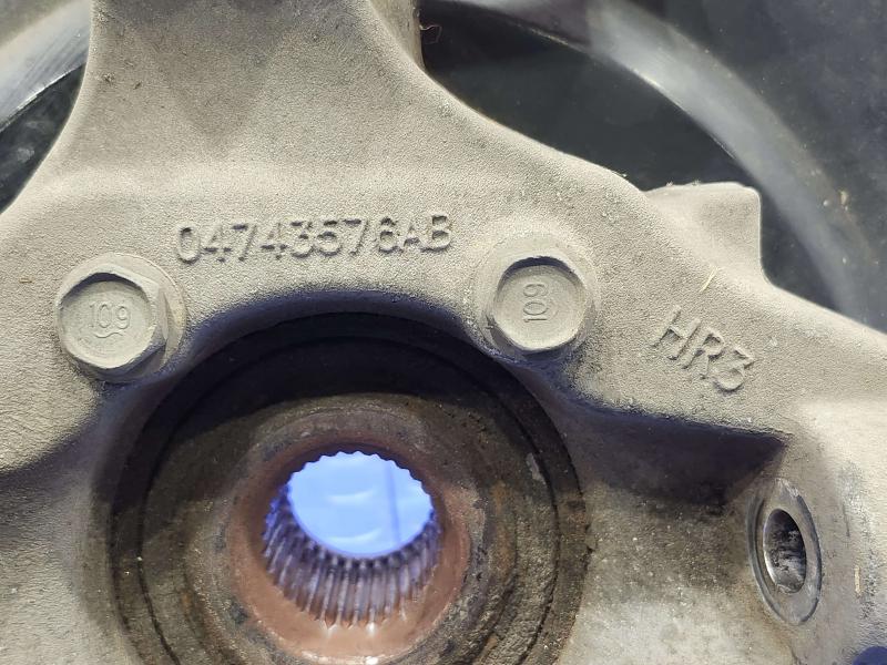 2017 Dodge Grand Caravan Spindle Knuckle Front