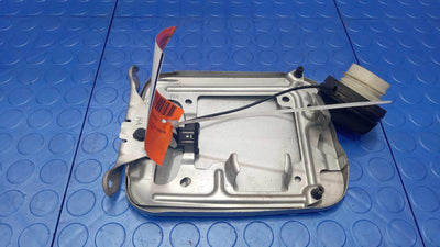2014-2017 Nissan Rogue Fuel Filler Door Gas Flap Silver K23 Genuine OEM G88304BAMA