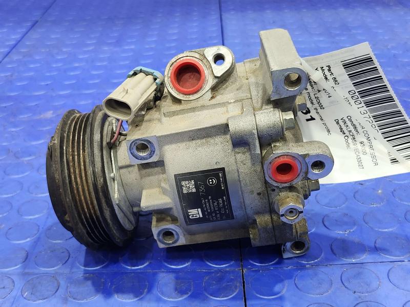 2014 Chevrolet Spark A/C Air Compressor