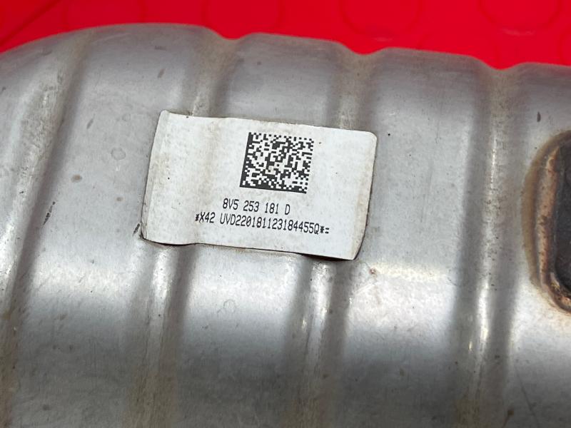 2015-2022 Audi A3 Quattro Sedan 2.0L Front Intermediate Exhaust Muffler OEM 5Q0253409C