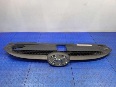 2010-2015 Hyundai Tucson Upper Bumper Grille Black Textured with Emblem OEM 863502S000