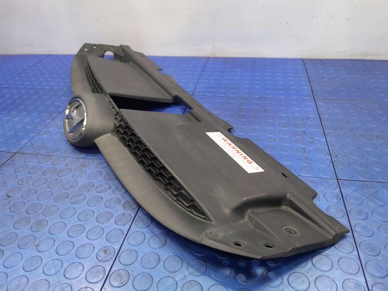 2010-2015 Hyundai Tucson Upper Bumper Grille Black Textured with Emblem OEM 863502S000