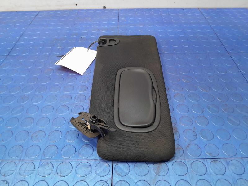 2015 Chrysler 200 Sun Visor Left Driver Side w/o Illumination Black OEM 1WJ03DX9AD,LH