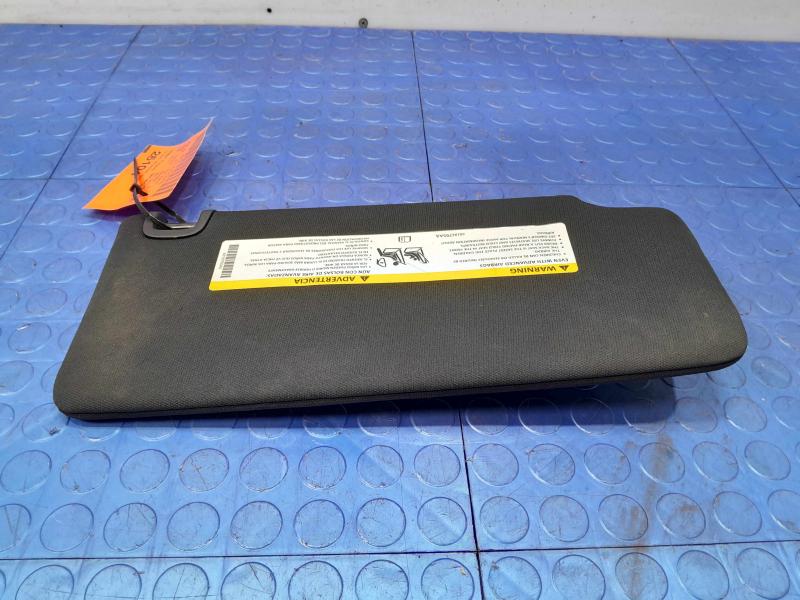 2015 Chrysler 200 Sun Visor Left Driver Side w/o Illumination Black OEM 1WJ03DX9AD,LH