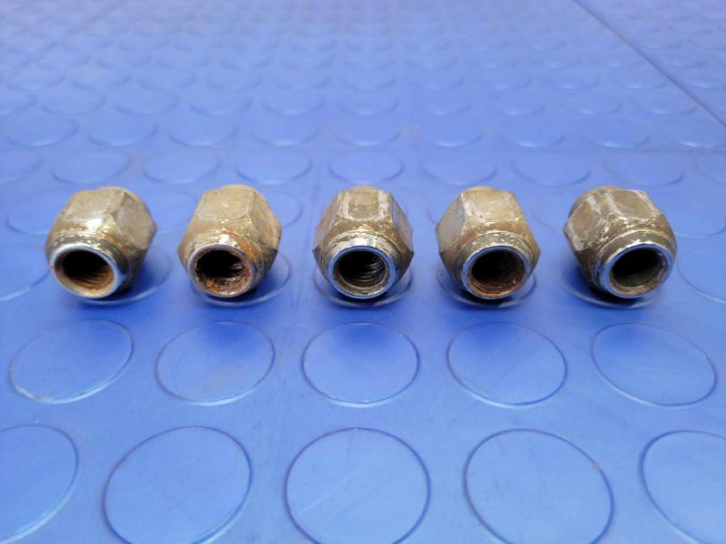2014-2023 Toyota Corolla Steel Wheel Acorn Lug Nuts - 5 Genuine OEM 9094201021