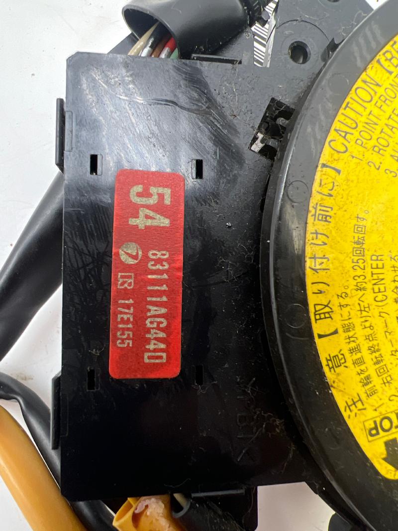 2007 Subaru Legacy Clockspring (Srs)